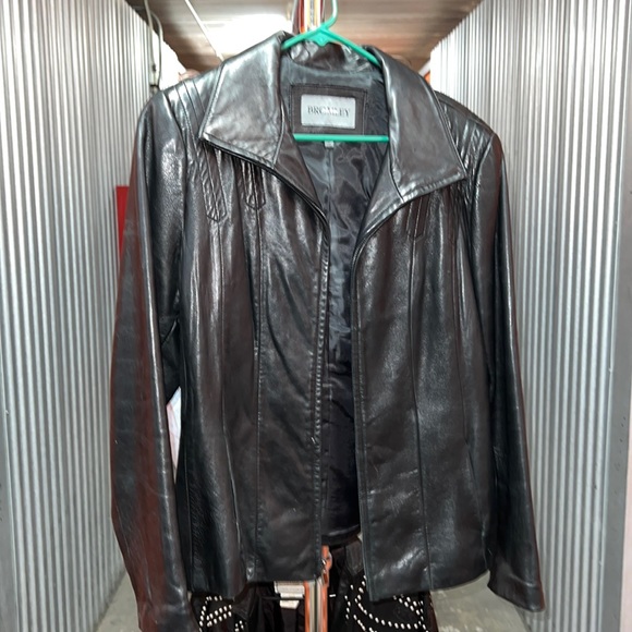 bromley Jackets & Coats Vintage Leather Jacket Poshmark
